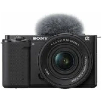 Sony Alpha ZV-E10 + 16-50M2 Black hibrīdkamera ZVE