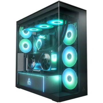 ARCTIC Xtender VG Mirror Black E-ATX Gaming Gehäus