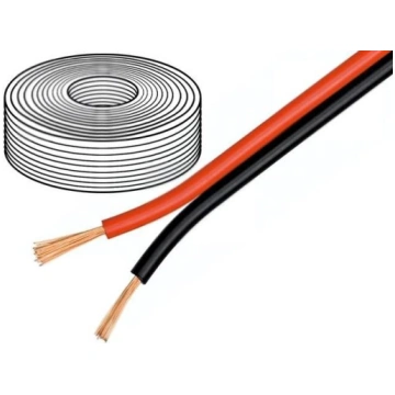 15080; Wire: loudspeaker cable; 2x0,75mm2; strande