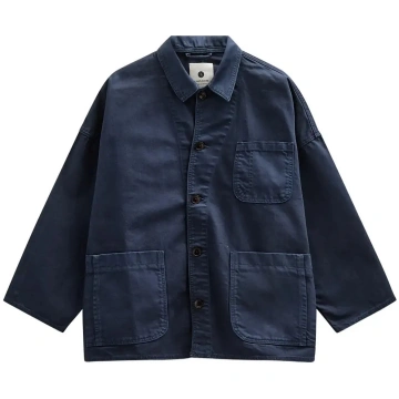 Anerkjendt - Akowen Twill Overshirt - izmērs ONE S