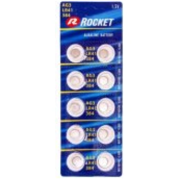 Rocket Alkaline AG3 10psc Baterijas RAG3BL10-ROCKE