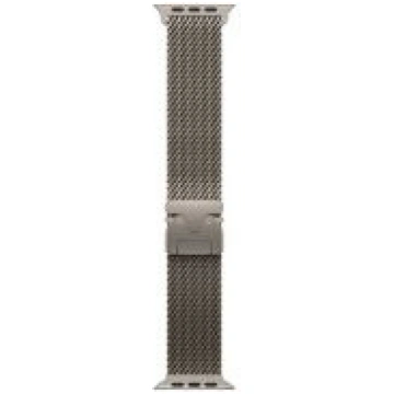 Apple | 49mm Natural Titanium Milanese Loop - Larg