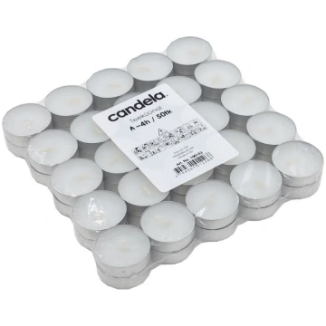 Candela Tējas sveces 50 gab. 24100153