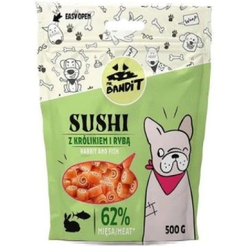 MR. BANDIT SUSHI with Rabbit and Fish - dog treat