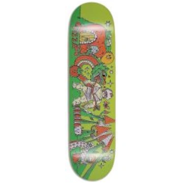 TAVOLA SKATE PIZZA SKATEBOARDS BEEFCAKE DECK 8.25"