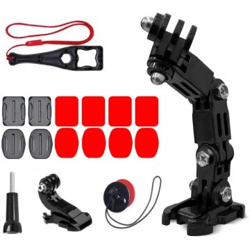 Hurtel GoPro helmet mounting accessory set for GoP