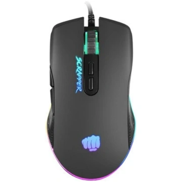 Pele Fury Scrapper RGB Optical Gaming Mouse Black