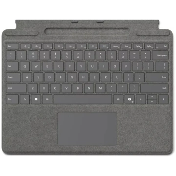 Microsoft Surface Pro Tastatūra QWERTZ Vācu Platīn