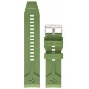 GARETT Universal Silicone Strap 22mm Green Siksniņ