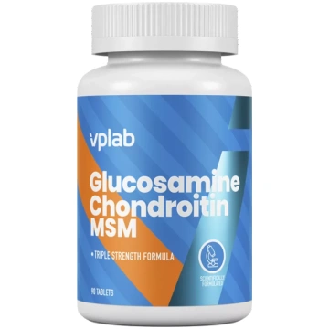 VPLAB Glucosamine & Chondroitin & MSM tabletes, 90