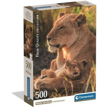 Clementoni CLE puzzle 500 Compact Feline Love 3562