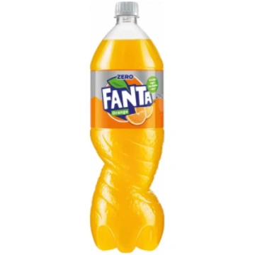 Gāzēts dzēriens FANTA Orange Zero, PET, 1.5l (DEP)