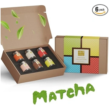 Tējas Uniqo Matcha pulvera tējas degustācijas komp