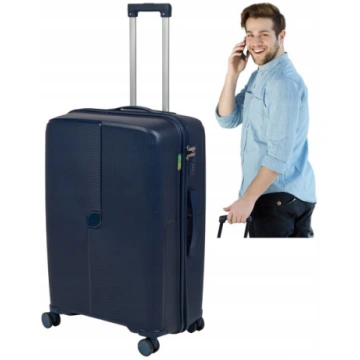 Ceļojuma koferis Wowbag 7918 L 116L tumši zils
