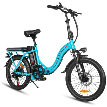 Elektriskais velosipēds Samebike CY20 20’’, zils