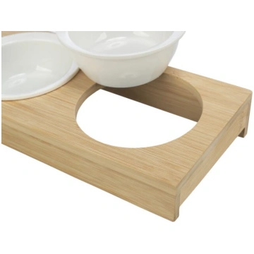 Bļoda dzīvniekiem, keramika - Trixie Bowl set, cer