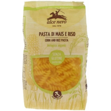 Alce Nero BIO bezglutēna kukurūzas un rīsu pasta /