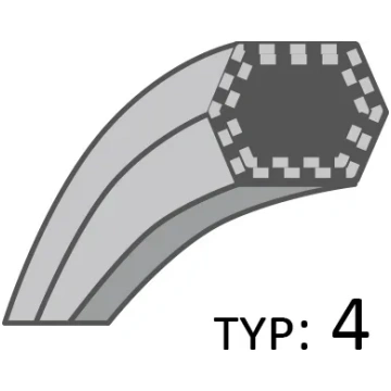 Siksna MTD nažu piedziņas kevlar /12,7x2314/