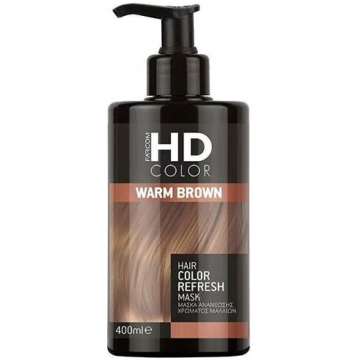 Krāsu uzlabošanas matu maska Farcom HD color Warm 