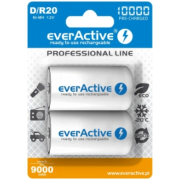 everActive™ R20/D akumulatori 1.2V everActive Prof
