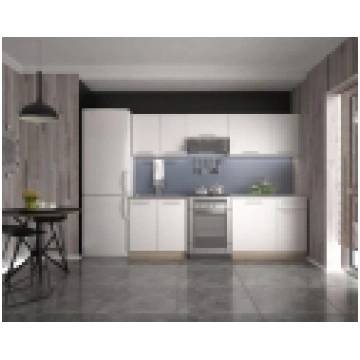 HALMAR Virtuves mēbeles KPL DARIA 240 dab sonoma/b