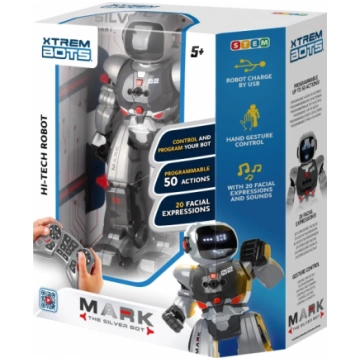 XTREM BOTS Robots Silver Mark