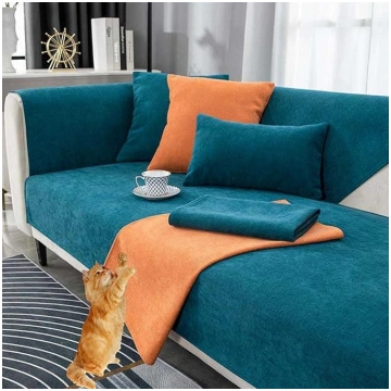 Couch Cover L Shape Sofa Protector Corner Sofa Non
