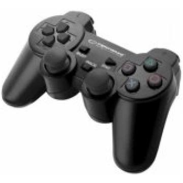 Esperanza EG106 Gamepad PC/ PS2/ PS3 Black spēļu k