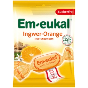 EM-EUKAL konfektes bez cukura INGVERS-APELSĪNS, 75