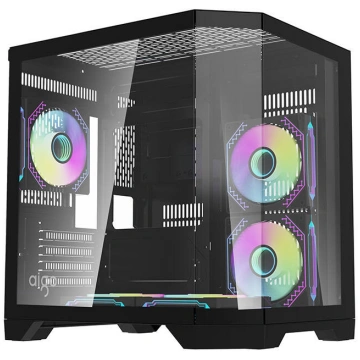 Darkflash Darfresh FT350 computer case + 5 aRGB fa