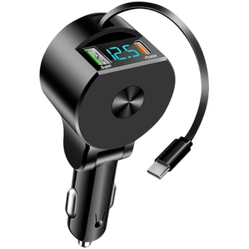 eppfun 3-in-1 Cigarešu aizdedzinātāja USB C, 75 W