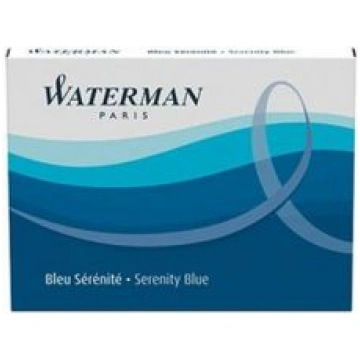 Waterman Long Blue Pen Cartridges ( 3034325200293 