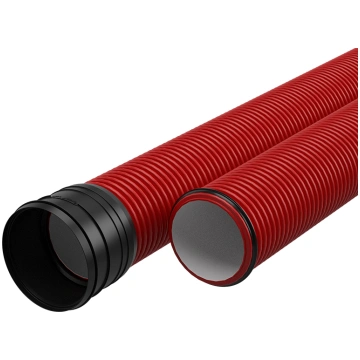 Evopipes gofrēta caurule D=160mm 1250N 6m/156m sar