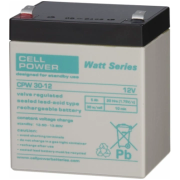 Akumulators Cellpower CPW 30-12, 12V 5Ah