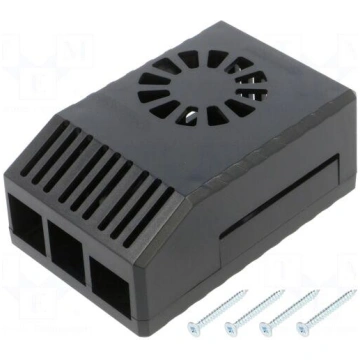 Enclosure: for computer | Raspberry Pi 4 B | ABS |