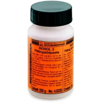 Lodpasta ROSOL 3, 250gr, ROTHENBERGER 45225&ROT