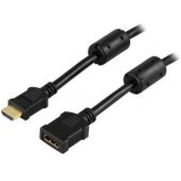 Deltaco Extension Cable HDMI-M HDMI-F 2.0 4K 60Hz 