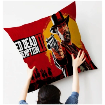 Game Red Dead Redemption 2 Cushion Cover Polyester