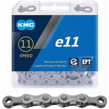 KMC Ķēde E10 Electric EPT 122 posmi Sudraba kaste 