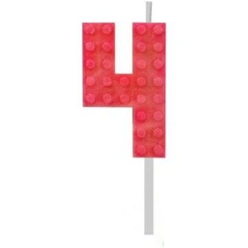 Sarkanie bloki Būvklucītis Nr. 4 Sarkana kūkas sve