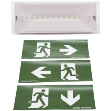 GAISMEKLIS AVĀRIJAS IZEJA EXIT GR-9 LED M3