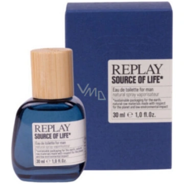 Tualetes ūdens Replay Source of Life EDT vīriešiem