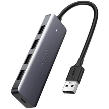 Ugreen 4-in-1 USB sadales adapteris ar 4 USB 3.0 u