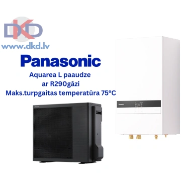 Panasonic Aquarea 5kW gaiss / ūdens siltumsūknis L