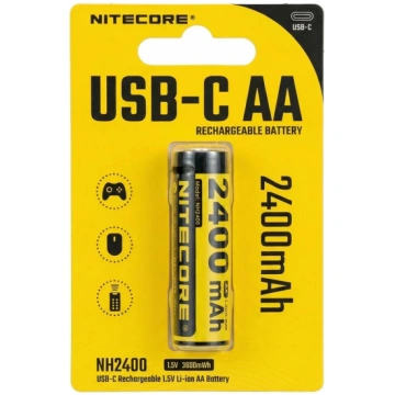 Nitecore Lādējāmās baterijas NC-NH24001 2400 mAh, 