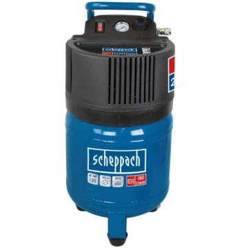 Bezeļļas vertikālais kompresors HC24V, Scheppach
