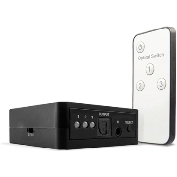 Lindy 3 Port TosLink (Optical) Digital Audio Switc