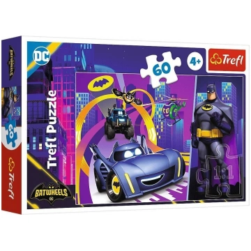 Puzle Trefl Batman And His vehicles Warner Batwhee