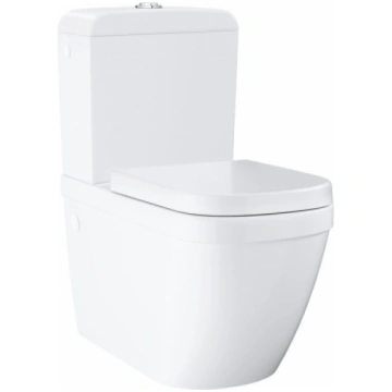 Grohe s EuroCeramic Rimless ar SC vāku, 368x670 mm