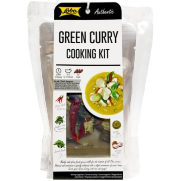 GREEN CURRY autentisks Taizemes ēdiens -zaļais kar